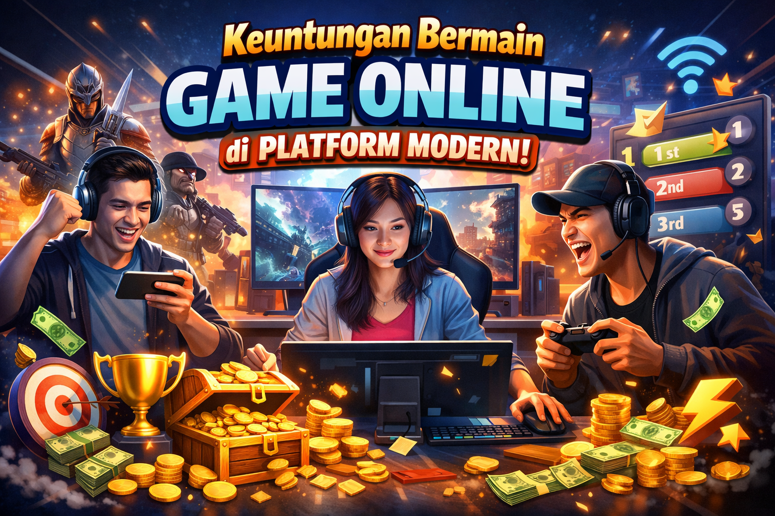 Keuntungan Bermain Game Online di Platform Modern